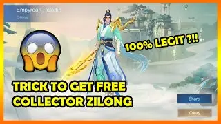 100%WORK?!!/TRICK TO GET COLLECTOR SKIN🔥 ZILONG IN MOBILE LEGEND BANG BANG.