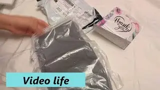 Распаковка посылок с Aliexpress: наушники, стекло, джинсы unboxing