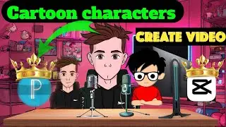 how to make cartoon characters like tube sensei||cartoon character video k say bnaye