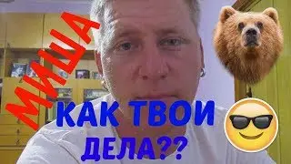 Привет Миша.  Как твои дела.