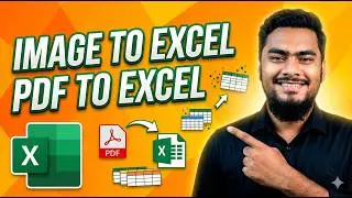 Convert Image & PDF to Excel Data Easily ⚡