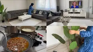 SALON TEMİZLİĞİ VE DÜZEN | GÜNLÜK VLOG | CLEANİNG 