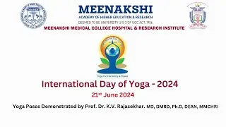 International Yoga Day - 2024