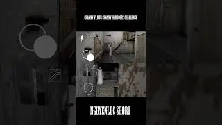 Granny V1.8 Vs Granny Hardcore Challenge #granny #dvloper #shorts