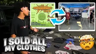 I Sold ALL My Clothes | how to create the BEST vendor booth for a pop-up shop (how to pop-up ep. 1)