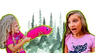 Лиза и Диана - забавная история с игрушками