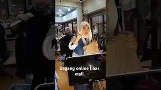Presenter cantik dagang, mall sepi