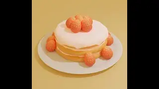 Strawberry Shortcake | Speedmodel | Blender 3.0