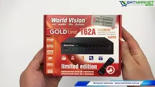 Супер Т2 приемник - World Vision T62A в 4К