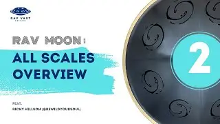 🌙 Unlock the Sound of RAV Moon Scales: 7 Stunning Steel Drum Melodies! 🥁✨ | @ReWildYourSoul