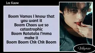 Stray kids – Chk Chk Boom ( Easy lyric )