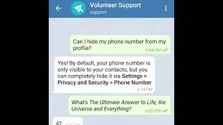 Telegram Support. Contact our volunteer support team anytime from ... Telegram Tips