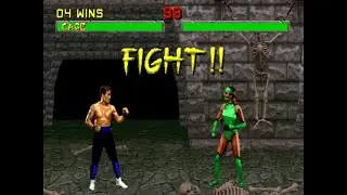 Mortal Kombat 2 - Johnny Cage (No Damage) (Very Hard) (ARC) (4K)