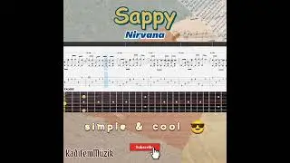 Nirvana-Sappy [ Guitar Fingerstyle Cover Tabs | Shorts ]