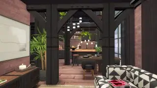 Photographer’s Loft – ZenView 701 Apartment Renovation \ The Sims 4 CC Build (Stop Motion)