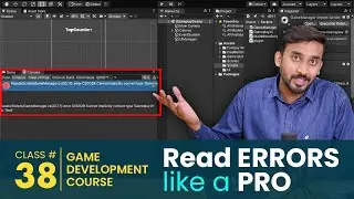 Read Errors Like a PRO in unity | Unity3d Game Development Course