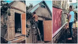 ДАЧА: Обработка и покраска дома 🏠 Обзор огорода