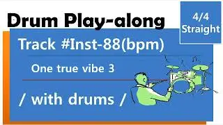 Drum Play-along ( Original ) / #Inst 88bpm / with drums /