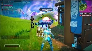 The CRAZIEST Cross- team I've EVER SEEN in FORTNITE