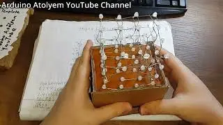How to Make 4x4x4 LED Cube With Arduino | Detailed Explanation | Arduino Atolyem YouTube 4K