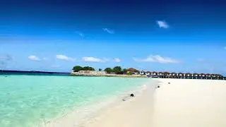 Райский пляж Мальдив