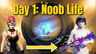 Day 1 of Noob to Pro Journey | PUBG Mobile Gameplay | Funny Moments #bgmi #pubgmobile
