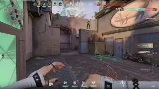 Quite possibly my most hectic 3k in Valorant ever 😂