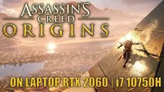 Assassin's Creed Origins FPS Test | Laptop RTX 2060 & i7 10750H | Lenovo Legion 5 #origins