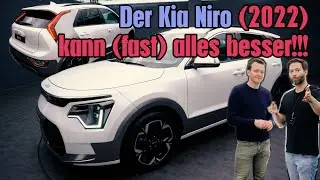 Kia Niro (2022) - moderner, größer und mit 463 Kilometer E-Reichweite (4K UHD) | Cars & Cakes
