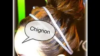 ★Hair Tutorial: High Messy Bun, Chignon Bun , Quick And Easy. medium long hair In HD Hairstyle #2