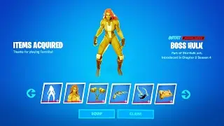 Fortnite Red She-Hulk Crimson Jennifer Walters Reward