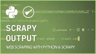Scrapy Output - Export data to CSV, JSON, or XML