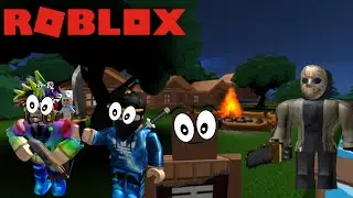 CAMPING NIGHTMARE!!!/Camping 2/ROBLOX ft. IIBlueDaysII and little bro
