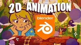 HOW I MADE THIS / 2D Animation In Blender Grease Pencil