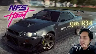 R34 GOAT CAR!?? BELAJAR MODIF BODY DULU GAS!! - PenjagaPanti (Need for Speed Heat)