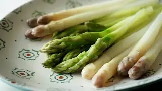 How to peel, trim and cook asparagus?