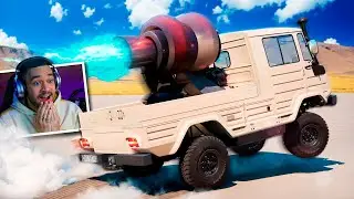 CARRO DE 1.000.000 CV com TURBO de NAVIO no BeamNG.drive