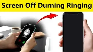 Display light off during call Ringing Mobile phone light off while incoming call