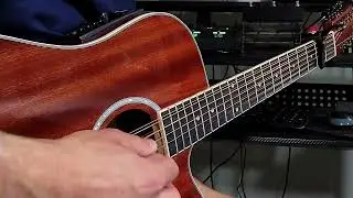 Playing a 12 string like an arab