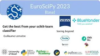 EuroSciPy 2023 - Get the best from your scikit-learn classifier