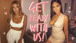 GET READY WITH US! | BOXING DAY NIGHT OUT!  | Sophia and Cinzia