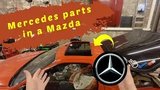 1986 Mazda RX7 Sunroof repair