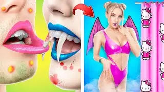 ¡Cómo Convertirse en Vampiro! ¡Cambio de Imagen Extremo con Dispositivos!