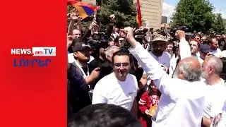 ԼՈւՐԵՐ | ՈւՂԻՂ ԵԹԵՐ | Բագրատ Սրբազանի առաջնորդած երթը մտավ Երեւան