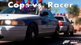 FORZA HORIZON 5 MULTIPLAYER - Cops vs. Racer Academy Retro Edition - 