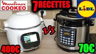 LIDL vs COOKEO MOULINEX multicuiseur électrique autocuiseur cocotte minute cuisson sous pression