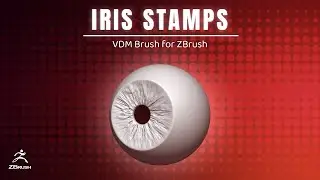 Iris Stamps VDM Brush for ZBrush 2021
