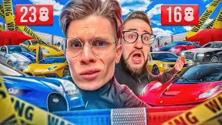 ЭКСТРЕМАЛЬНАЯ БИТВА АВТОУГОНЩИКОВ! YRAGUN VS COFFI НА GTA 5 RP!