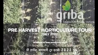 TRAILER | Pre Harvest #Horticulture Tour, Italy 2022 | GRIBA and Kunal Chauhan | @letsGrowApple