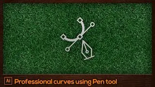 #19 Drawing Professional Curves using Pen Tool | Adobe Illustrator For Beginners Tutorial [FREE]
